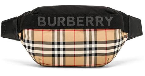 burberry fanny pack mens